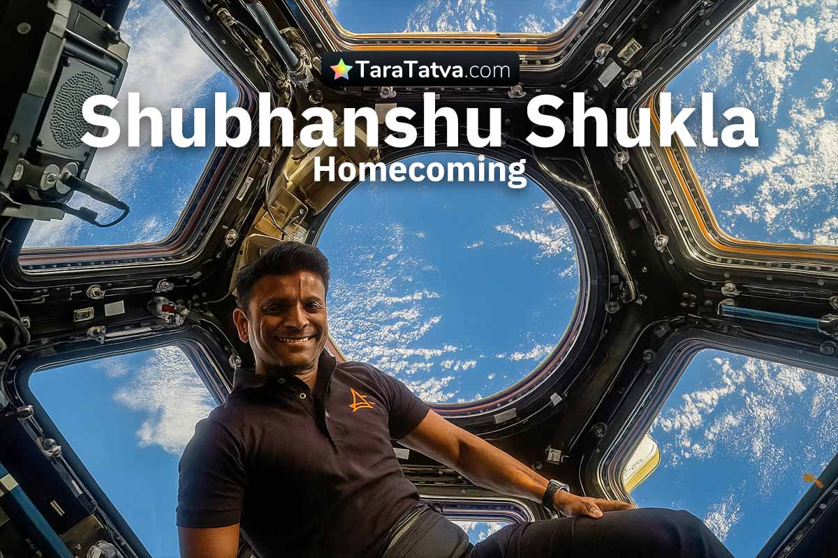 Astronaut Shubhanshu Shukla Homecoming After 18 Days at ISS