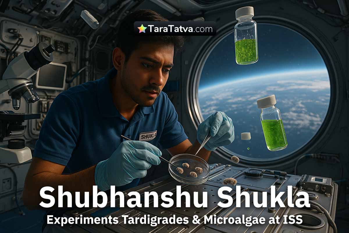 Shubhanshu Shukla Experiments Tardigrades
